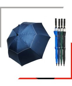 Payung Golf Fiber Otomatis – Rangka Susun 2 Layer