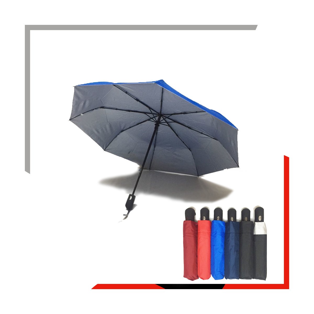 Payung Lipat 3 Otomatis Anti UV