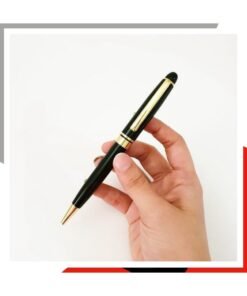 Alternative view of Pulpen Metal Medium Ring – Black Round Tip